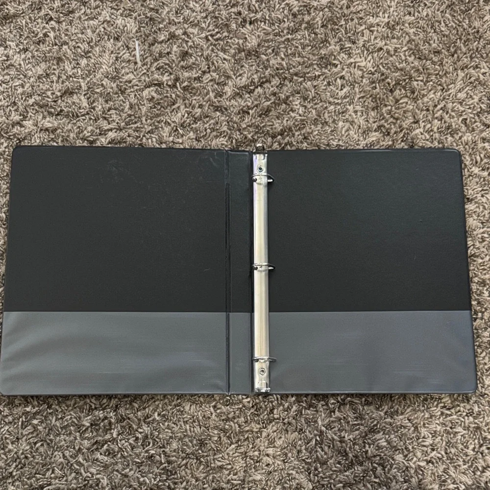 Black Durable View Binder